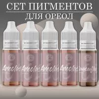 Сет пигментов для ареол FACE Areolas by Tatyanina Сет пигментов для ареол FACE Areolas by Tatyanina