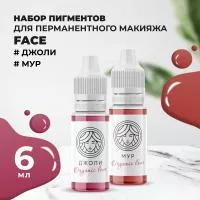 Набор Пигмент ДЖОЛИ и Пигмент МУР Face Набор Пигмент ДЖОЛИ и Пигмент МУР Face