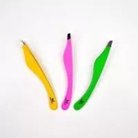 Пинцет для бровей VIPLASH (Вип Лэш) CREATIVE желтый